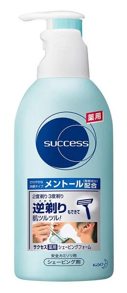 Пена для бритья KAO Success с ментолом, диспенсер 250 г