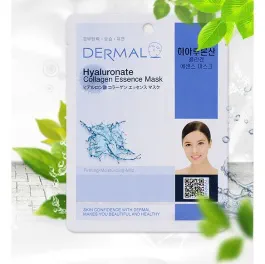 Косметическая маска DERMAL с коллагеном и гиалуроновой кислотой Гиалуроновая кислота 23 гр.