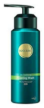 Мужская очищающая пенка для лица KAO Success, аромат зеленых цитрусовых, диспенсер 170 г