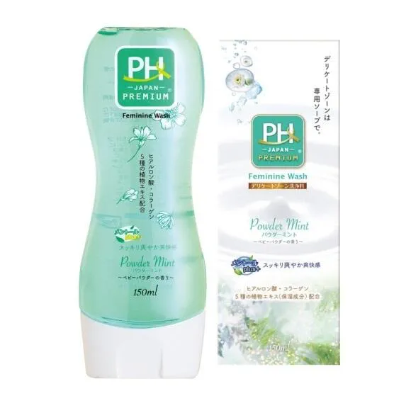 Нежный гель для интимной гигиены JRS pH Care с пантенолом и растительными экстрактами (с экстрактом ромашки и ароматом присыпки) 150 мл.