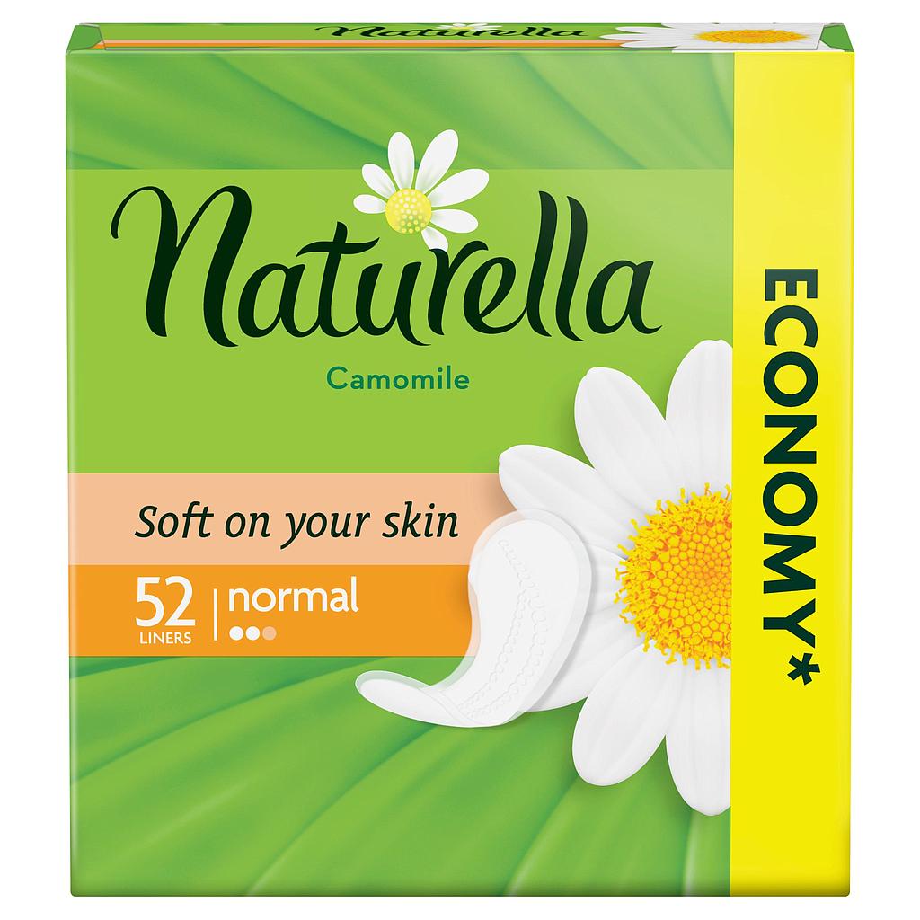 Гигиенические прокладки NATURELLA на каждый день Ромашка 52 шт.