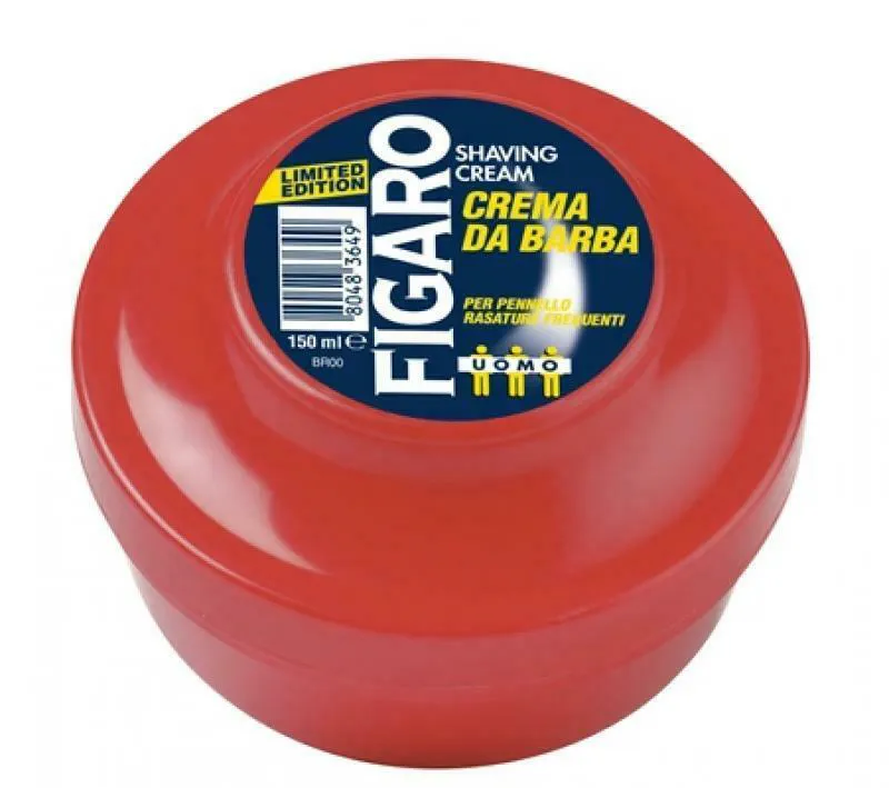 Крем-мыло для бритья FIGARO миндаль, 150 мл