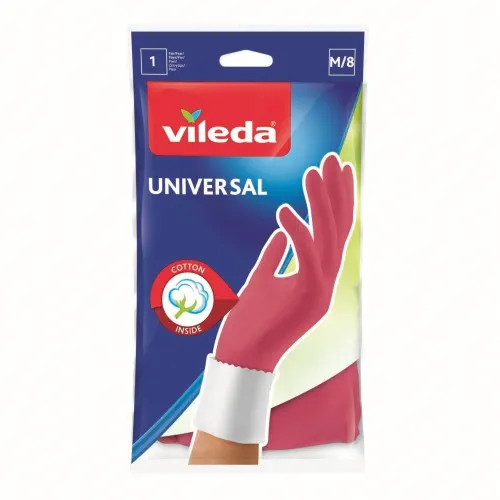 Перчатки Vileda размер M, 1 шт/12
