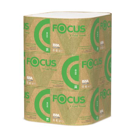 Полотенца бумажные для диспенсера FOCUS ECO 1 сл., 23*20,5 250 шт