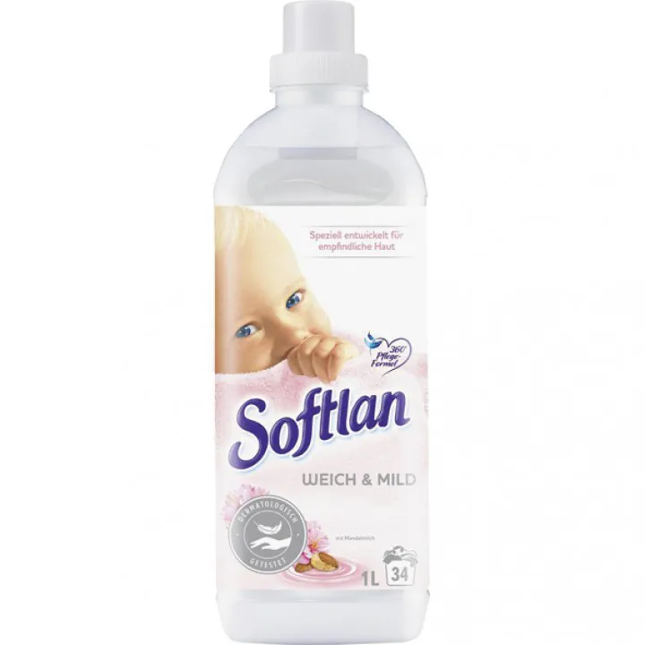 Кондиционеров для белья Softlan Нежный и мягкий 1 л