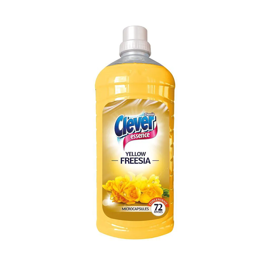 Кондиционеров для белья Clever Essence Желтая Фрезия 1,8 л