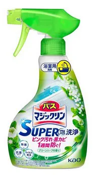 Жидкость чистящая для ванны KAO Magiсclean (предотвращающая образование розовой и чёрной плесени, с антибактериальным эффектом, аромат зелёных трав) 350 мл