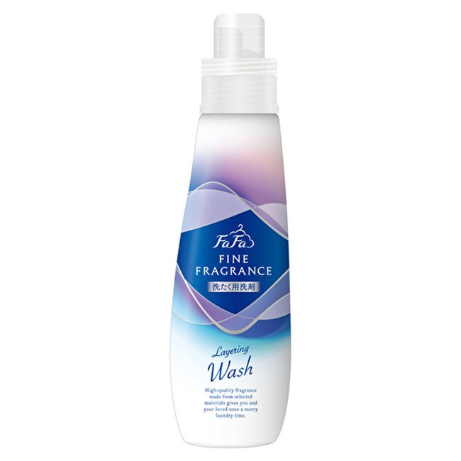 Гель для стирки белья, дезодорирующее, аромат мыла, NISSAN FAFA Fine Fragrance Layering Wash, 600 мл