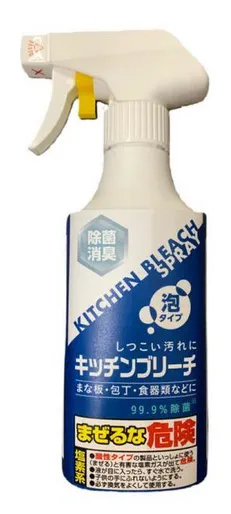 Хлорный отбеливатель для кухни ROCKET SOAP (пенящийся) 400 мл