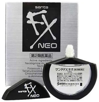 Капли для глаз Sante FX NEO ( Silver ) / 12 мл