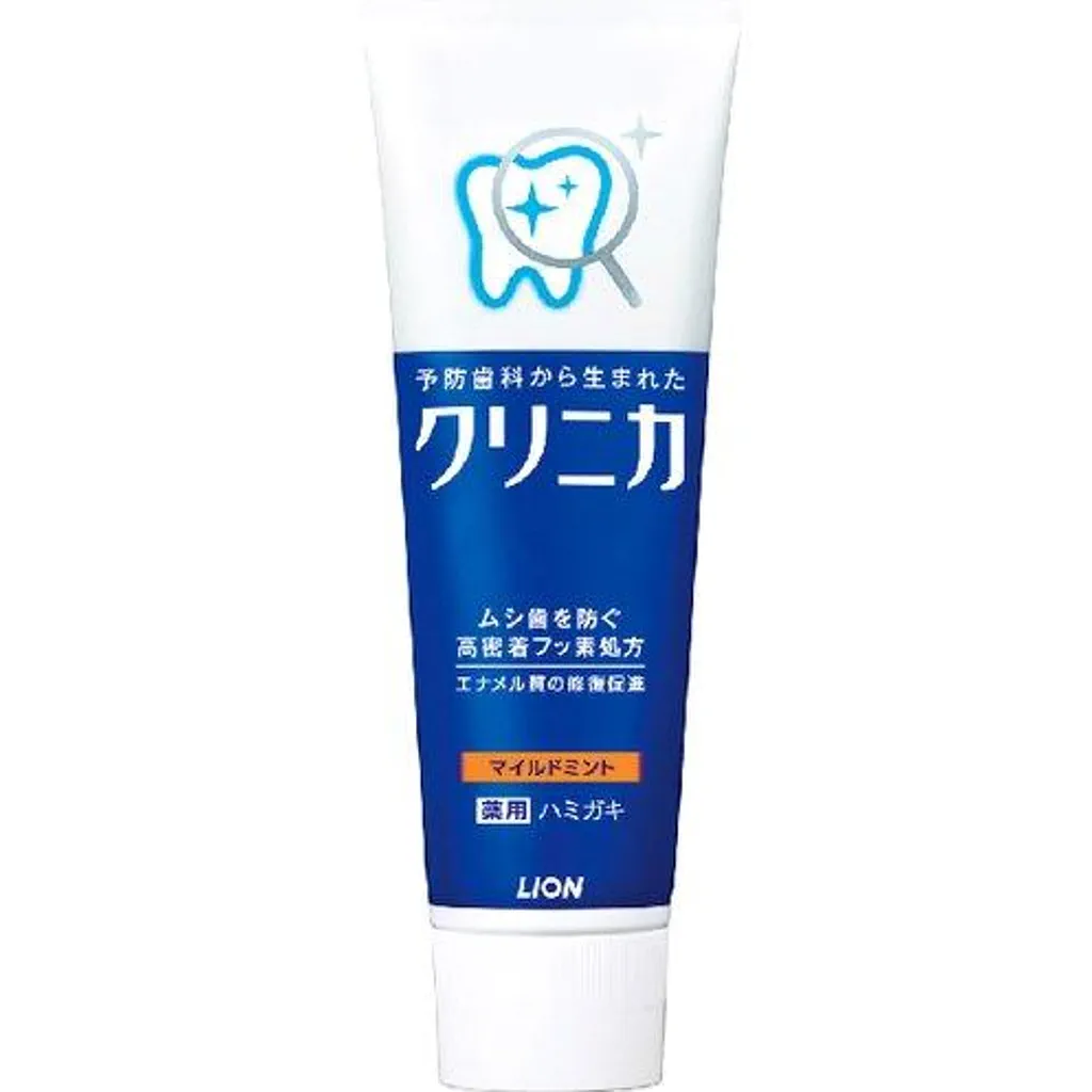 Зубная паста LION Clinica Mild Mint с легким ароматом мяты, 130 гр.